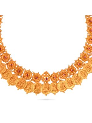 Enticing Trendy Temple Necklace-hover