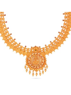 Enticing Trendy Temple Necklace-hover