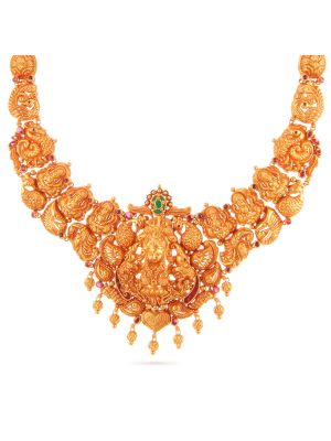 Enticing Trendy Temple Necklace-hover