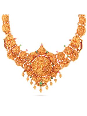 Enticing Trendy Temple Necklace-hover