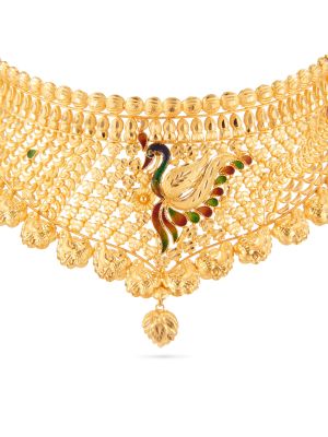 Choker necklace deals senco gold