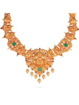 Mesmerising Gold Necklace-hover