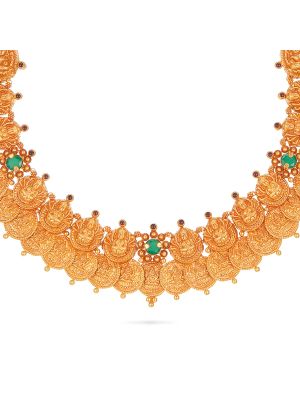 Lakshmi Kasu Necklace-hover