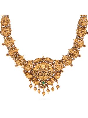 Exciting Gold Fancy Necklace-hover