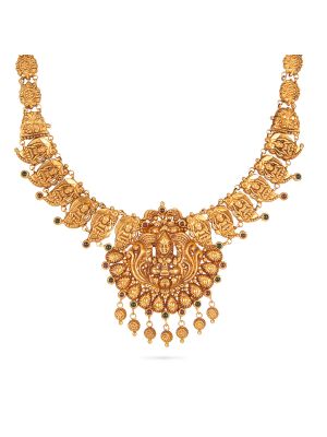 Exciting Gold Fancy Necklace-hover