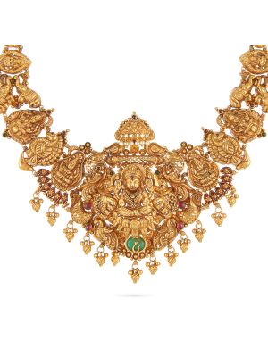 Exciting Gold Fancy Necklace-hover