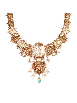 Enticing Trendy Temple Necklace-hover