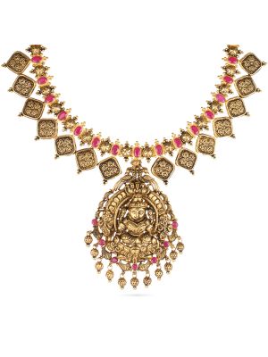 Enticing Trendy Temple Necklace-hover