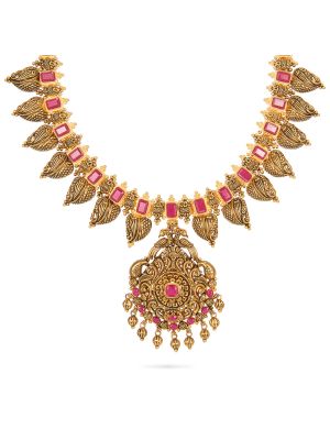 Enticing Ruby  Necklace-hover