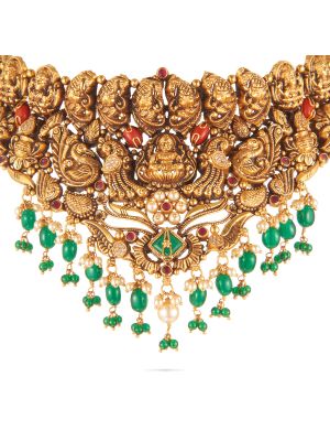 Royal Antique Choker Necklace-hover