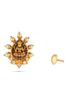 Lakshmi Gold Earring-hover