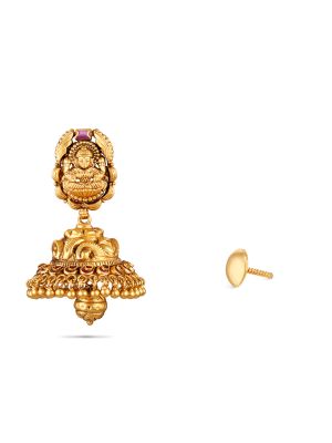 Gold Drop Earring-hover