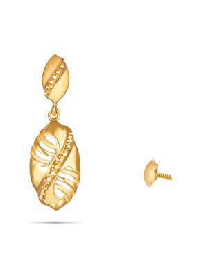 Gold Dangle Earrings-hover