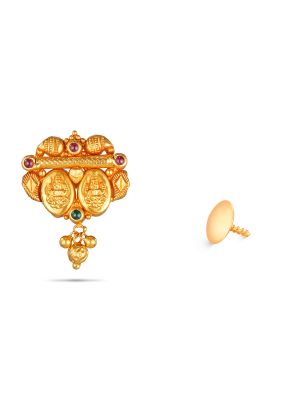 Antique Gold Earrings-hover