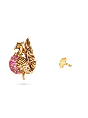 Majestic Peacock Earring-hover