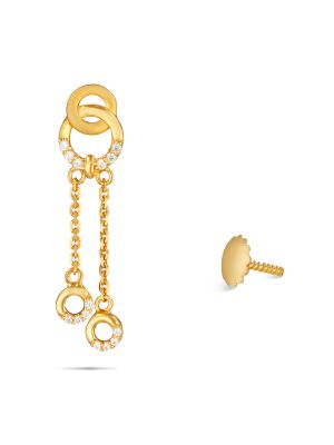 New Trendy Gold Earring-hover