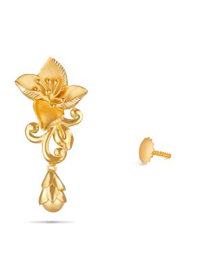 Simple And Elegant Gold Earring-hover