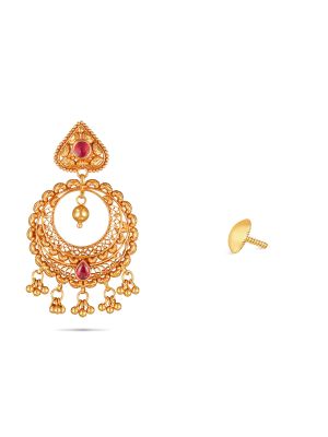 Elegant Gold Earring-hover