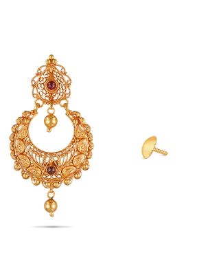 Simple And Elegant Gold Earring-hover