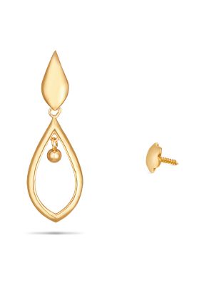 Hanging Gold Earrings-hover