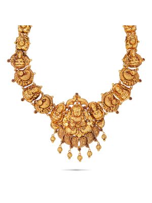 Fancy Nagas Lakshmi Necklace-hover