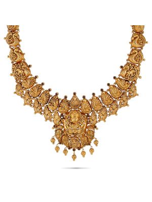 Antique Gold Necklace-hover