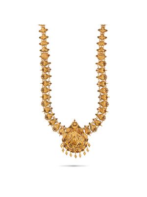 Floral Pattern Gold Malai-hover