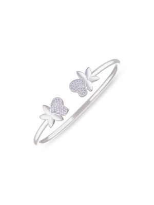 Elegant Heart Design Silver Ghadi-hover