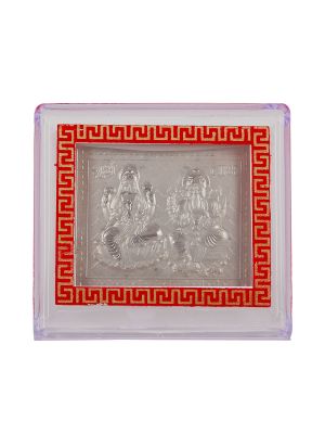 Lakshmi Ganesh Silver Frame-hover