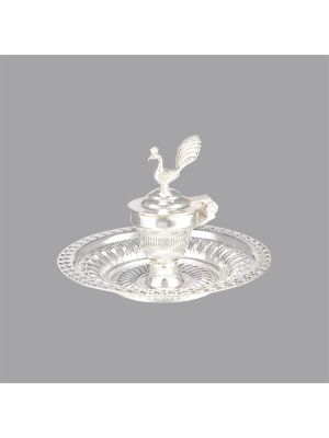 Elegant silver simil-hover