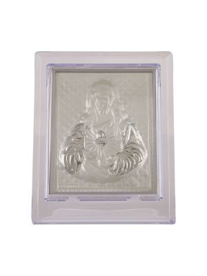 Jesus Silver Frame-hover