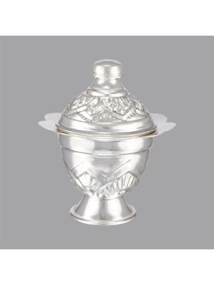 Silver Kumkum Box-hover