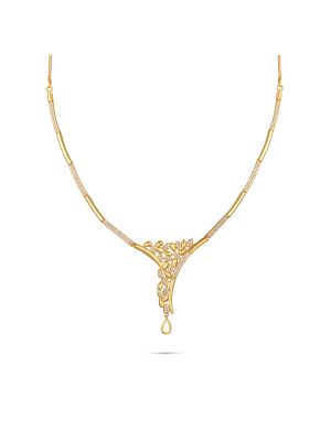 Fascinating Gold Necklace-hover