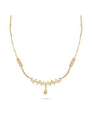 Fascinating Gold Necklace-hover