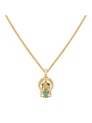 Murugan Gold Pendant-hover