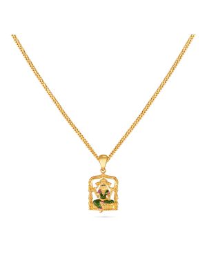 Divine Gold Pendant-hover