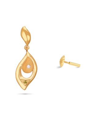 Enticing Leaf Earring-hover