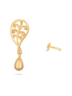 Enticing Leaf Earring-hover