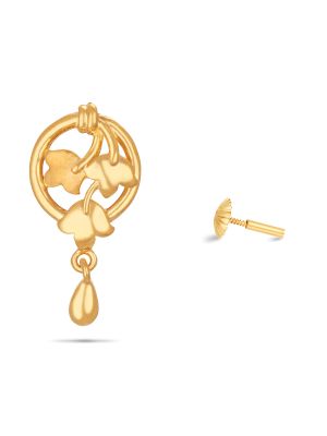 Enticing Leaf Earring-hover