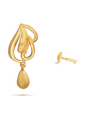 Simple And Elegant Gold Earring-hover