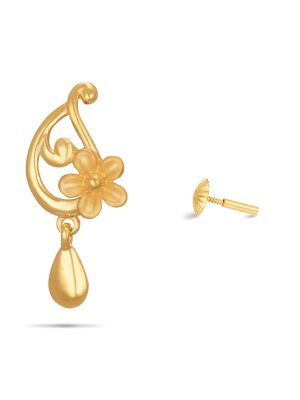 Simple And Elegant Gold Earring-hover