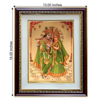 Enchanted Radha-Krishna Frame-hover