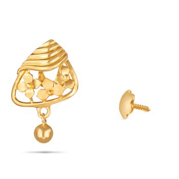 Elegant Gold Earring-hover