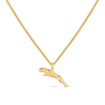 Jaquar Gold Pendant-hover