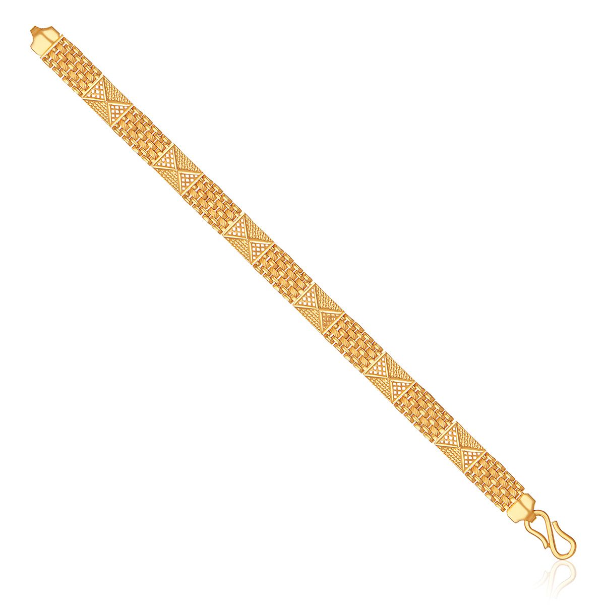 Buy quality Broad 916 Gold Gents Bracelet in Ahmedabad