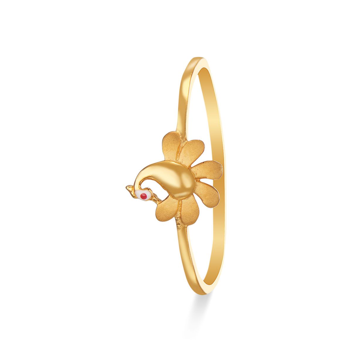 Red Coral Gold Ring (Design AC9) | GemPundit
