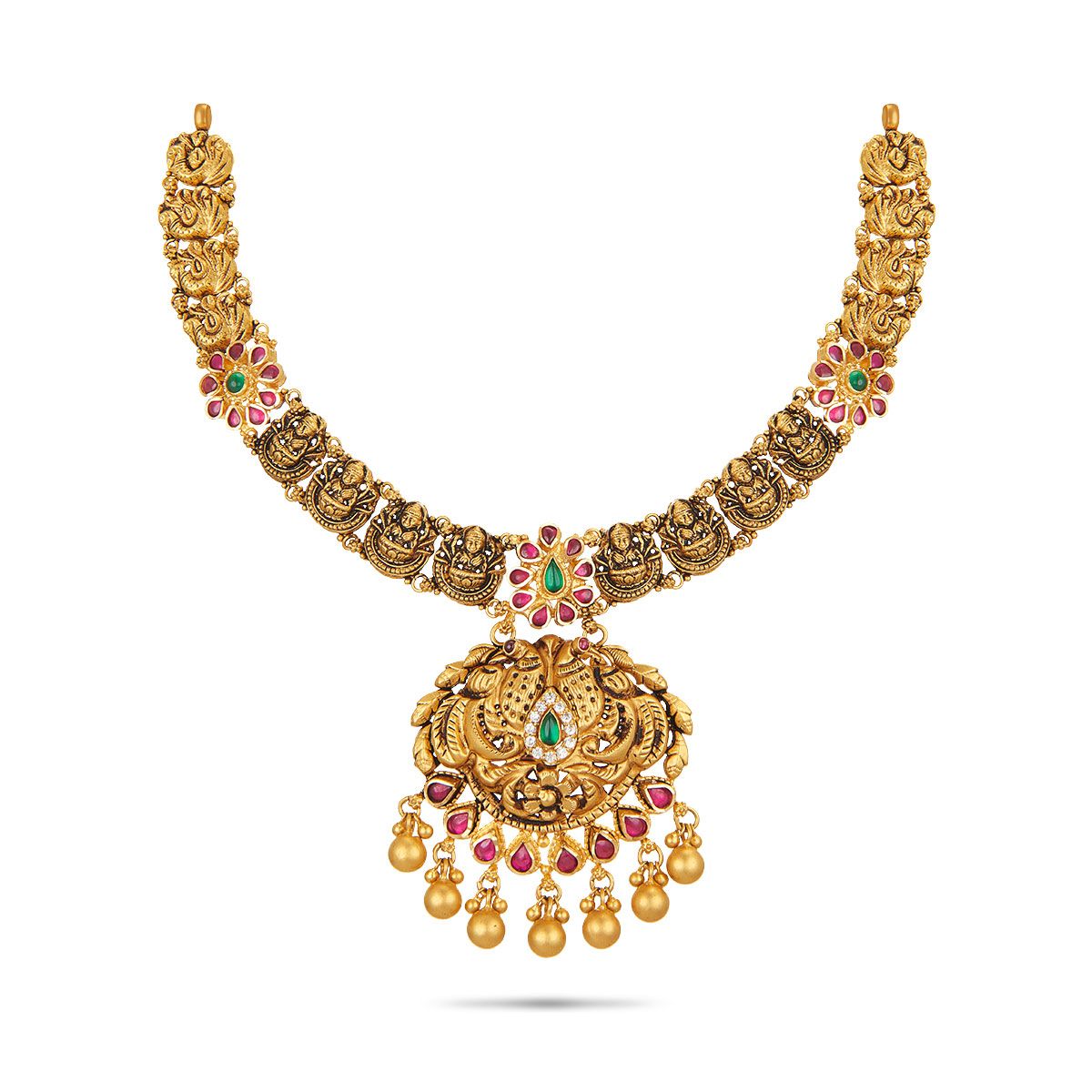 Royal Antique Peacock Necklace