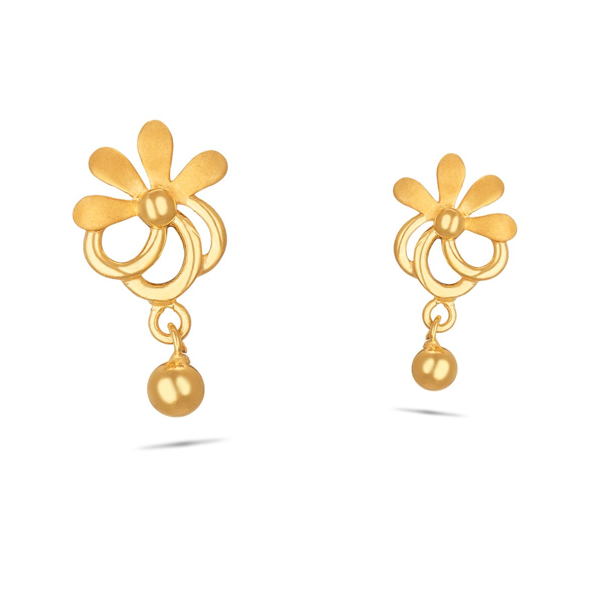 VELVETCASE SWIRL GOLD EARRINGS Yellow Gold Drop Earring Price in India -  Buy VELVETCASE SWIRL GOLD EARRINGS Yellow Gold Drop Earring online at  Flipkart.com