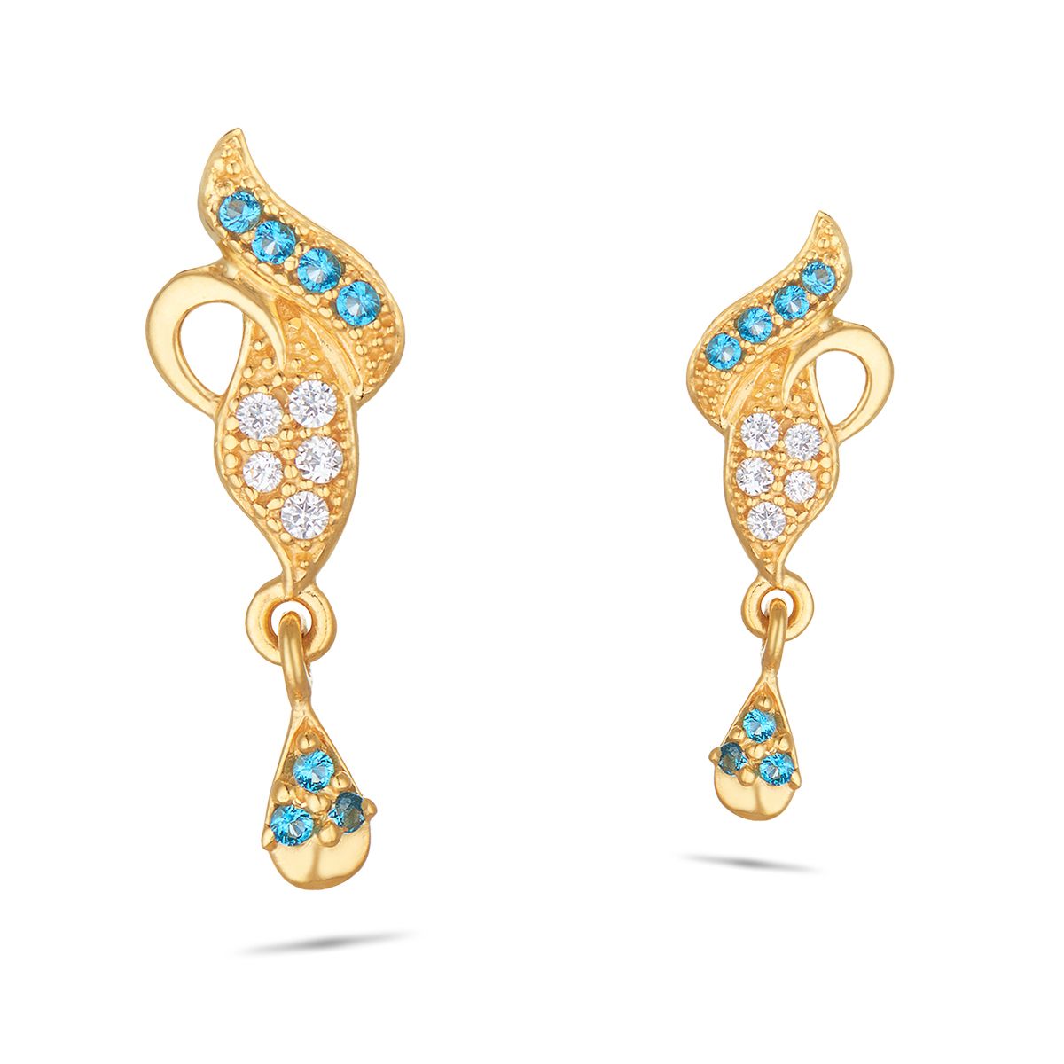 Buy YouBella Crystal Gold Plated Jewellery stylish Latest Design Style 2 Gold  Earrings for Girls and Womens at Rs1599 online  Jewellery online