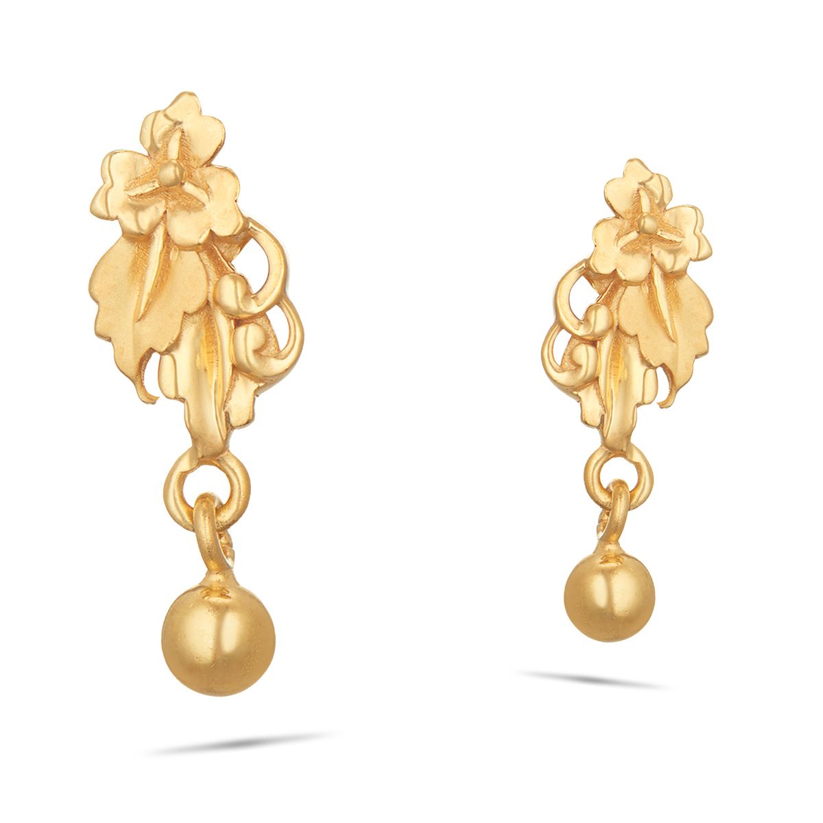 One Gram Gold Plated Daily Wear Screw Earrings For Women